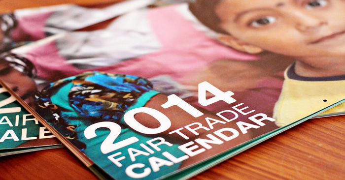 Fair trade calendars for 2014!