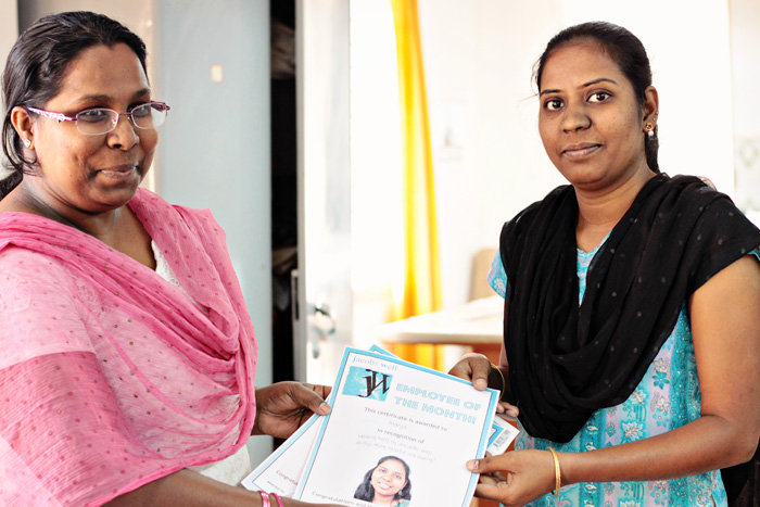 Employee of the month, November 2013: Manjula